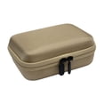thumbnail image 4 of Estuche de viaje para insulina, bolsa refrigerante, estuche portátil de almacenamiento, organizador de viales de insulina para viajes, hogar, vida diaria, oficina. Caqui 15 ranuras, 4 of 8