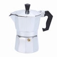 thumbnail image 3 of Cafeteras, artículos esenciales para dormitorios, cafetera italiana de aluminio para moka, cafetera europea, cafetera octogonal para moka, artículos para mejorar el hogar, regalos de cumpleaños para h, 3 of 3