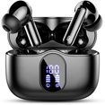 thumbnail image 1 of Audífonos Inalámbricos, Audífonos Bluetooth 5.4 Estéreo de Bajos, Audífonos con Micrófono con Cancelación de Ruido y Pantalla LED, 36H de Reproducción en Audífonos Intrauditivos, Audífonos Deportivos, 1 of 7