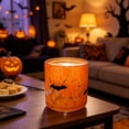 thumbnail image 4 of CaiYueKe Halloween Icon Glass Cups - Pumpkin, Ghost, Bat, Cat Icon Juice Glasses Double Old Fashioned Drinking Cups - Ideal for Halloween Party Decoration, Friends Lovely Gifts, 4 of 8