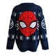 thumbnail image 1 of Sueter Spiderman para Niño, Tejido Estilo Navideño, Marino Talla 10, 1 of 4