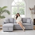 thumbnail image 3 of Sofá CAMA CON ALMACENAMIENTO GRIS claro Easy Living, 3 of 7