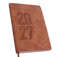 thumbnail image 1 of CRILSTYLEO Agenda Anual 2027 En Inglés Para Planificación Semanal Con Portabilidad Café, 1 of 8