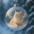 thumbnail image 2 of CaiYueKe Christmas Cat Ornaments Set Cute Kitty Tree Decorations Holiday Pet Pendant Collection Festive Animal Decor for Cat Lovers Home Party Supplies, 2 of 5