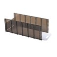 thumbnail image 1 of Molde para cortar rollos suizos, herramienta para capas, divisor con almohadilla, cortador de cocina de grado alimenticio 6 Rebanadas 4cm, 1 of 9