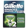 thumbnail image 1 of Rastrillo Gillette Mach3 Sensitive 2 Repuestos con Aloe, Piel Sensible, 1 of 5
