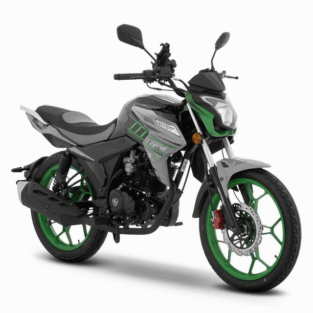 Motocicleta Italika FT200 GTS GRIS con GPS