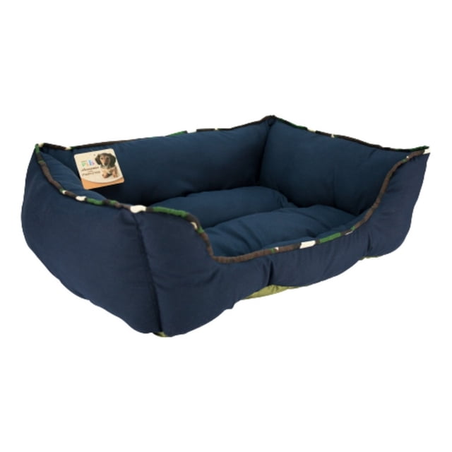 Cama Corgi Mascota Perro Gato Azul Marino Fancy Pets TX10532