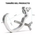 thumbnail image 3 of Set 4 Clamp Gancho Abrazadera de Aluminio para Iluminacion, 3 of 3