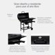 thumbnail image 4 of Asador de Carbón AVERA tipo Barril 70 cm ACB02/Acero Inoxidable, 4 of 11