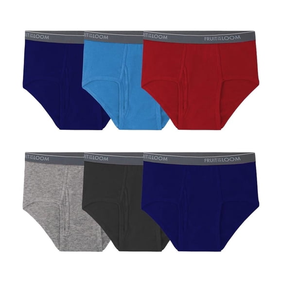 Trusa Fruit Of The Loom Talla EG Multicolor 6 Piezas