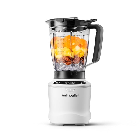 nutribullet SmartSense licuadora de tamaño completo de 5 velocidades, 1400 W, Blanco Mate