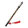 thumbnail image 3 of mbú wu Flauta wu desmontable china con borla roja Vertical wu wu u Flauta wu wu Pipe para principiantes Unisex Adulto, 3 of 9