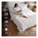 thumbnail image 2 of Set Edredón King Size + Funda De Almohada + Sábanas 7 Pzas Real Textil Blanco - Blanco, 2 of 8