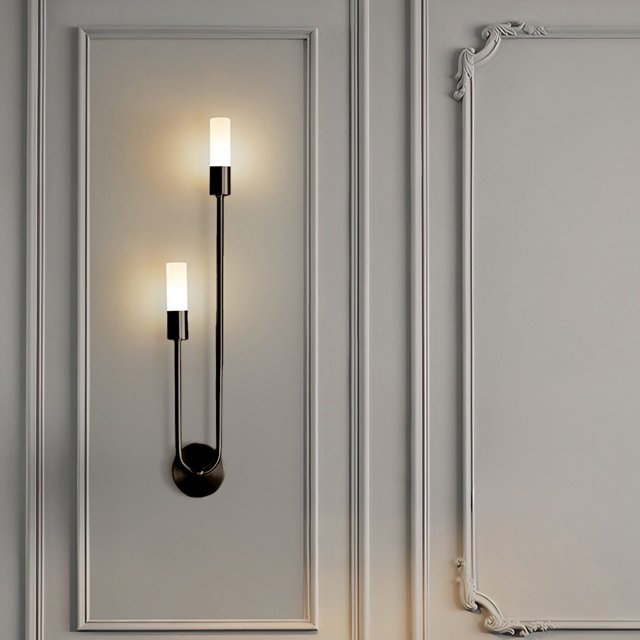 Lámparas de pared LED de ambiente, lámparas de pared para pasillo, lámparas de pared para fondo de sala de estar, lámparas de entrada de hotel, lámparas de pared decorativas