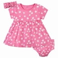thumbnail image 1 of Set Gerber 1 Vestido, 1 Cubre pañal y 1 Diadema Niña Talla 12M, 1 of 4