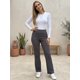 thumbnail image 2 of Pantalón de Mujer Tiro Alto, Corte Recto, Elegante y Cómodo para Uso Diario, 2 of 5