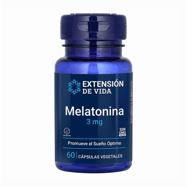 LIFE EXTENSION | MEL 3mg | 60 cápsulas