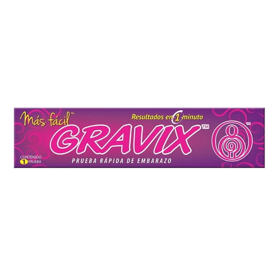 Prueba de embarazo Gravix 1 pza
