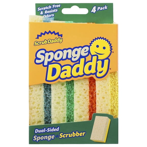 Fibra Mas Esponja Sponge Daddy 4 Piezas