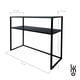 thumbnail image 2 of Mesa Auxiliar LUMO Credenza Minimalista Estilo Industrial Negro, 2 of 8