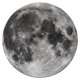 thumbnail image 1 of Cobija Manta Frazada Diseño Redonda de Luna Llena Ultra Suave y Ligera, 1 of 4