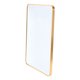 thumbnail image 2 of espejo marco aluminio oro 56x75cm, 2 of 5