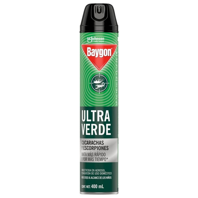 Insecticida en Aerosol Baygon Ultra Verde 400 mL