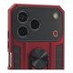 thumbnail image 4 of Funda Icon Case Blade Robot para Nubia V80 Pro, Carcasa, Protector, Uso Rudo, Antigolpes, Resistente, Esquinas Reforzadas, Protección de Cámara - Rojo, 4 of 9