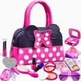 thumbnail image 1 of Monedero Pretend Play Kaodezhu para niñas con juguetes de maquillaje de 3 a 6 años, 1 of 6