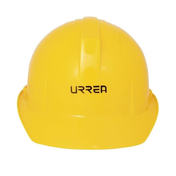 Casco de Seguridad Urrea Ajuste de Matraca Amarillo USH01Y