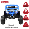 thumbnail image 3 of Montable Electrico para Niños Mini 4x4 Bluetooth Luz Sonido Batería 12v - Azul, 3 of 7