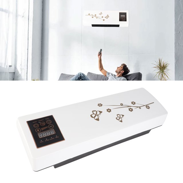 Calentador Inteligente Con Control Remoto, Calentador Eléctrico De Pared Para Uso En Interiores, Pantalla Digital, Dormitorio, Oficina En Casa, Ahorro De Energía Eficiente Y