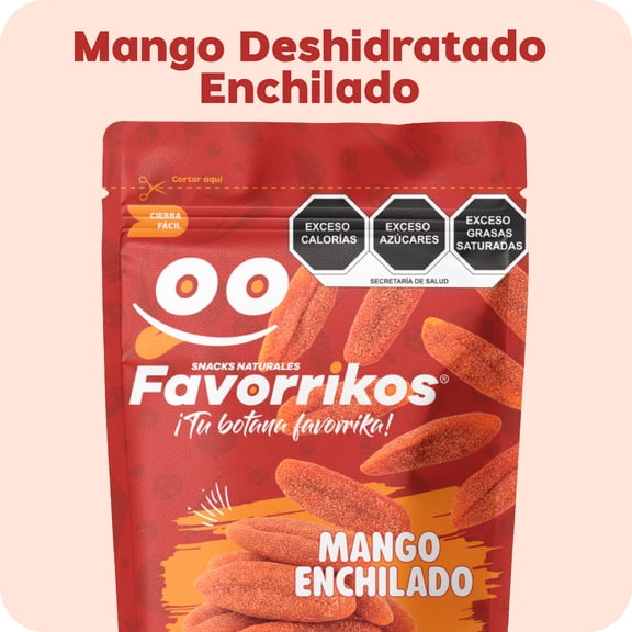 Mango Deshidratado Enchilado Favorrikos 400 g