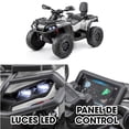 thumbnail image 4 of Vehículo Montable a Batería Xootz Can Am ATV 12V con Licencia Gris Electrico, 4 of 6