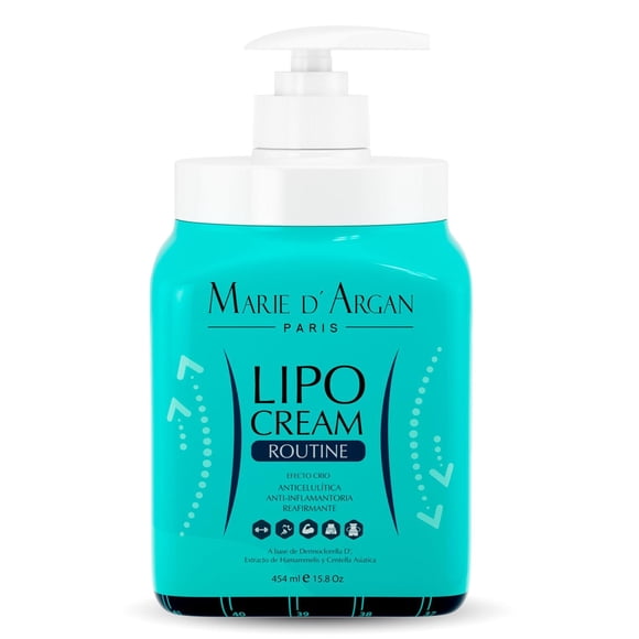 Crema Corporal Marie d’Argan Efecto Frío Reductora y Reafirmante Anticelulitis Con Centella Asiática