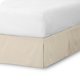 thumbnail image 1 of Faldón de cama cepillado doble Bare Home Colección Premium 1800 color arena 15 pulgadas Tamaño completo, 1 of 5