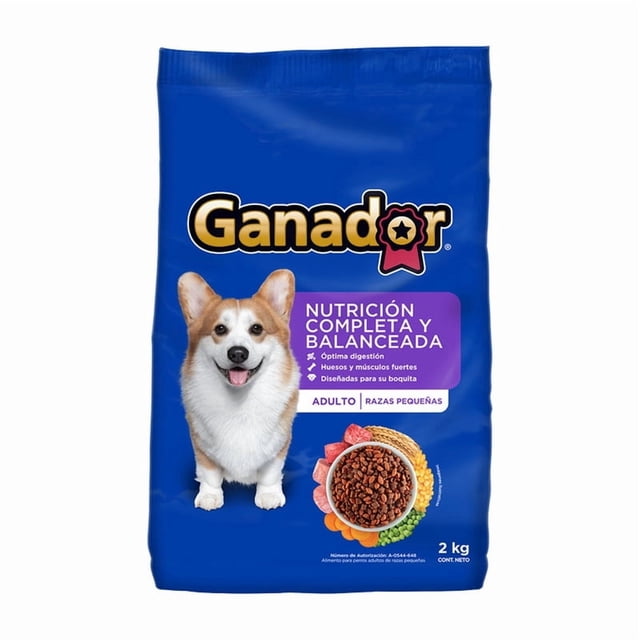 Alimento para Perro Ganador Adulto Razas Pequeñas 2 kg