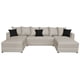 thumbnail image 2 of Sala Esquinera Modular en U El Bazar Store Lisboa Lino Beige 180x330x180 cm 3 Piezas, 2 of 4