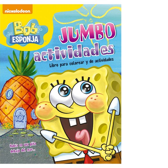 Jumbo Bob Esponja Ediciones Larousse Infantil y Juvenil Actividades 1