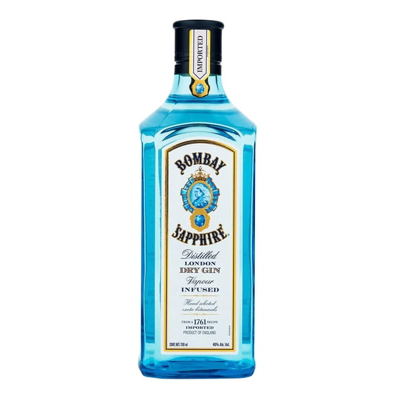 Paquete de 3 Ginebra Bombay Sapphire 700 ml Bombay