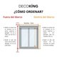 thumbnail image 5 of Persiana enrollable Blackout Premium Decoking 100 Ancho x 120 Alto cm Samba, 5 of 5