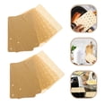 thumbnail image 4 of 100 Sheets of Disposable Air Fryer Liner Rectangular Perforated Baking Paper Microwave Oven Liner Paper, 4 of 5