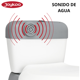 thumbnail image 2 of Baño Entrenador para Niños con Sonido Antideslizante Asiento Acolchado Diseño Realista - Gris, 2 of 7