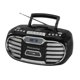 thumbnail image 1 of Boombox Bluetooth Retro Edge Negro con Reproductor de CD/Cassette y Radio Estéreo AM-FM, 1 of 5