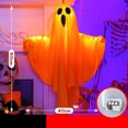thumbnail image 5 of Decoraciones de Halloween que brillan en la oscuridad con luces LED - Colgantes colgantes espeluznantes para decoración de fiestas interiores y exteriores, 5 of 5