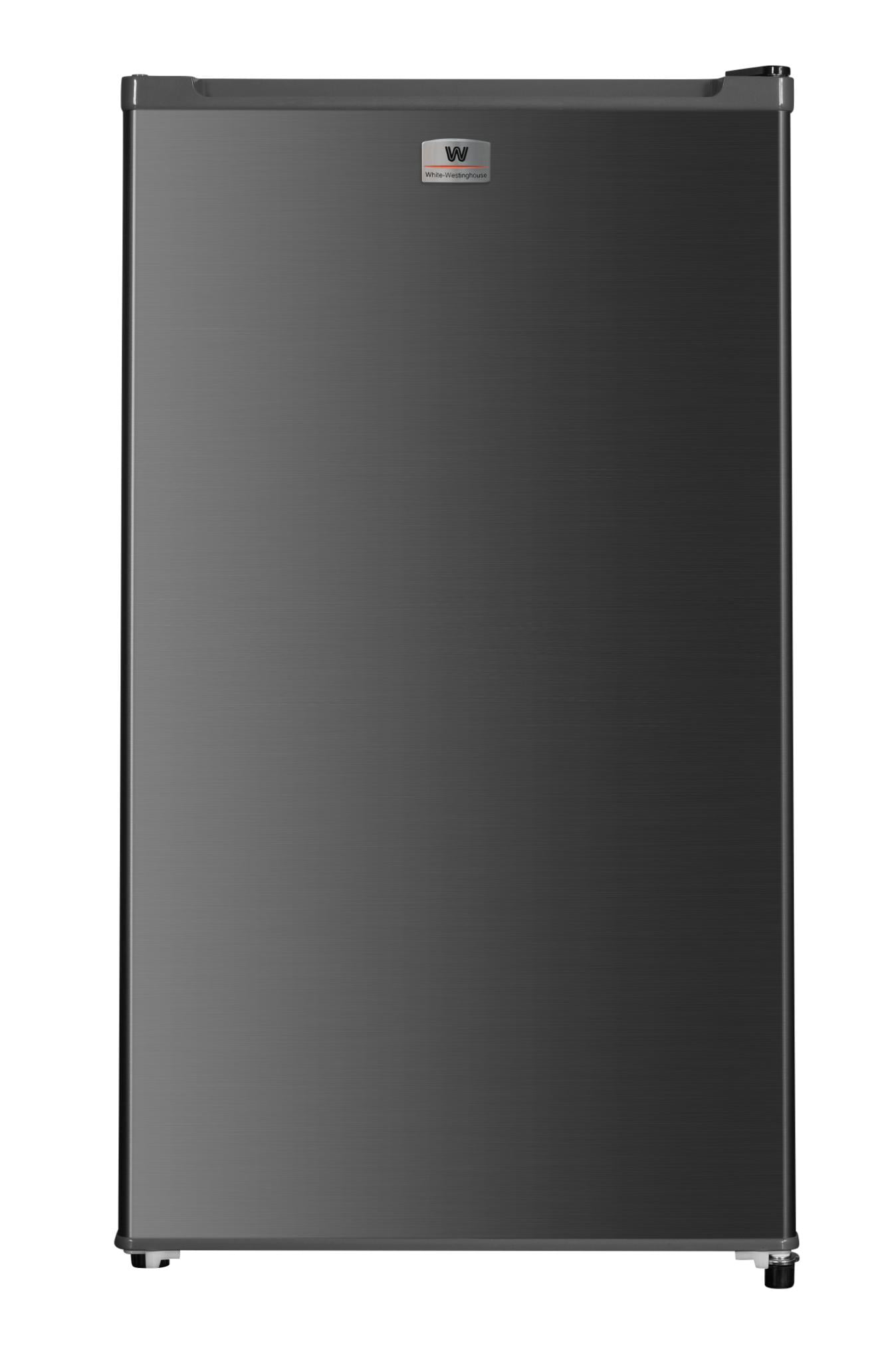 White Westinghouse  Refrigerador Frigobar 3 pies 90L  Modelo WWCR3290LHS  Una Puerta Luz interior  Puerta reversible  Condensador interno  Control Mecanico de Temperatura