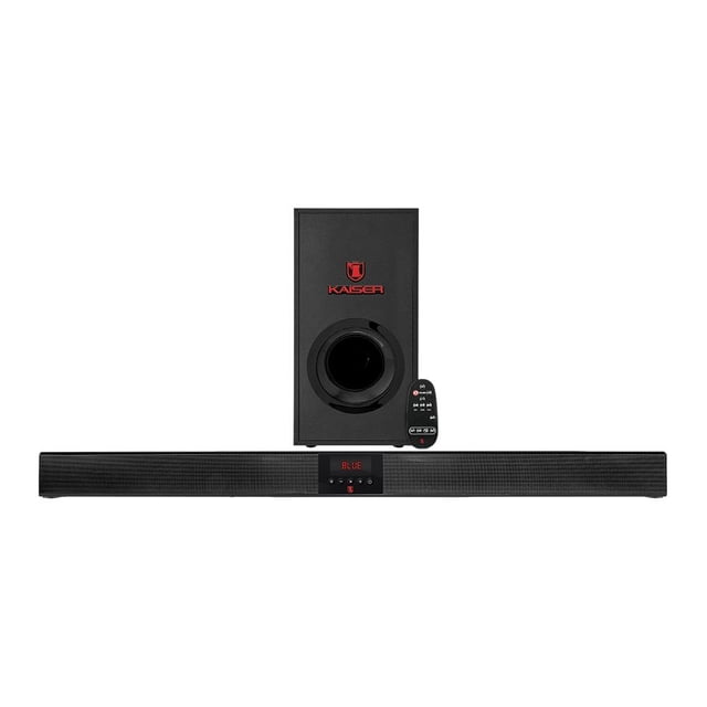 Barra de Sonido Kaiser con Subwoofer Bluetooth KBS 3080