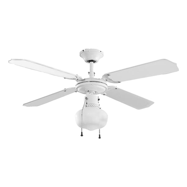 Ventilador Techo 42 3 Vel 50W 4 Aspas Blanco Bl Igoto V4207 AXO LIGHT V4207