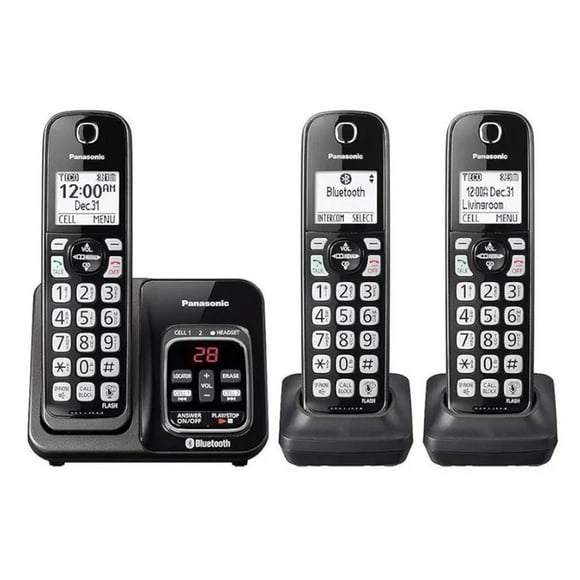 Teléfono Panasonic KX-TG273C BT 3 ext Reacondicionado